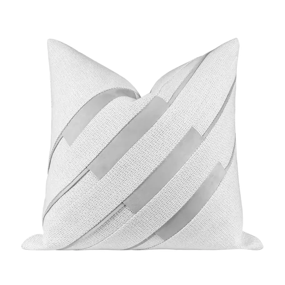 RUIYI Gray Patchwork Design Soft Pillow Comfortable Breathable Cushion Cover 45 x 45 Square Decorative Personalized Pillowcases
RUIYI Gray Patchwork Design Soft Pillow Comfortable Breathable Cushion Cover 45 x 45 Square Decorative Personalized Pillowcases