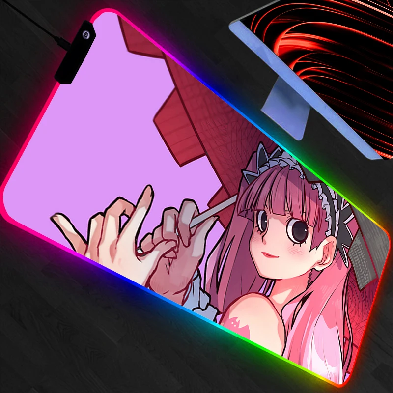 RGB One Piece Mouse Pad Gaming Accessories PC Gamer Xxl Computer Desk Mat Laptop Varmilo LED Keyboard Mousepad Durable
RGB One Piece Mouse Pad Gaming Accessories PC Gamer Xxl Computer Desk Mat Laptop Varmilo LED Keyboard Mousepad Durable