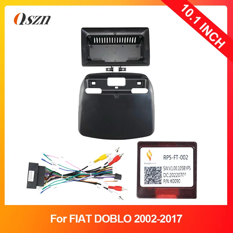 10.1 inch Car Fascia For FIAT DOBLO 2002-2017 DVD Frame Adapter Stereo Radio Audio Dash Head Unit Navigation Harness Panel Kit
10.1 inch Car Fascia For FIAT DOBLO 2002-2017 DVD Frame Adapter Stereo Radio Audio Dash Head Unit Navigation Harness Panel Kit
