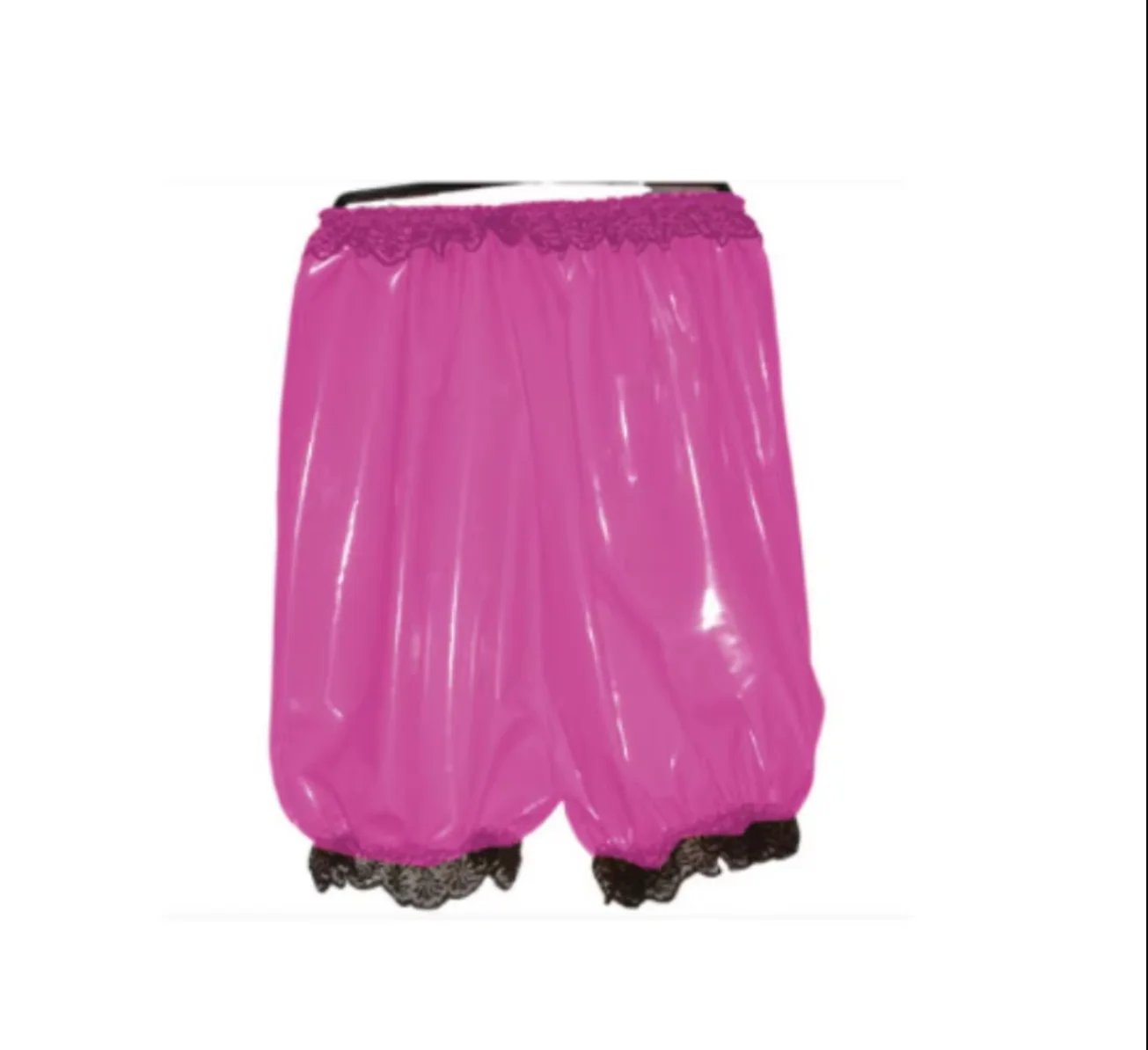 French Hot selling Girls' Clothing Sissy Cosplay Pvc Leather High Waist Shorts Black Edge Elastic Lace Panel Shorts Loose Madi S
French Hot selling Girls' Clothing Sissy Cosplay Pvc Leather High Waist Shorts Black Edge Elastic Lace Panel Shorts Loose Madi S