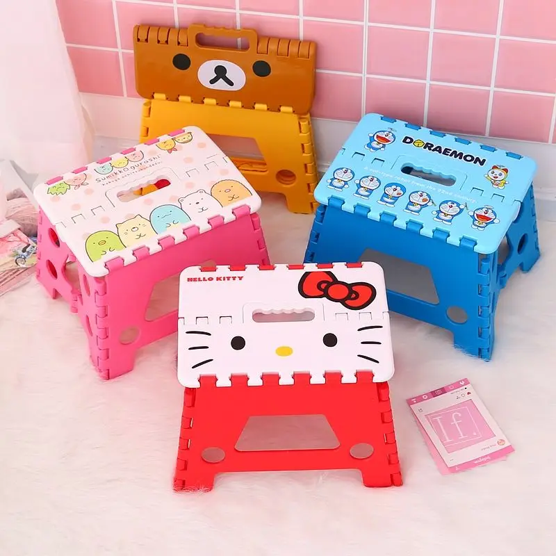 New Sanrio anime cartoon cute Hello Kitty My Melody folding chair Sanrio mini children's kit portable thickened low stool gift
New Sanrio anime cartoon cute Hello Kitty My Melody folding chair Sanrio mini children's kit portable thickened low stool gift