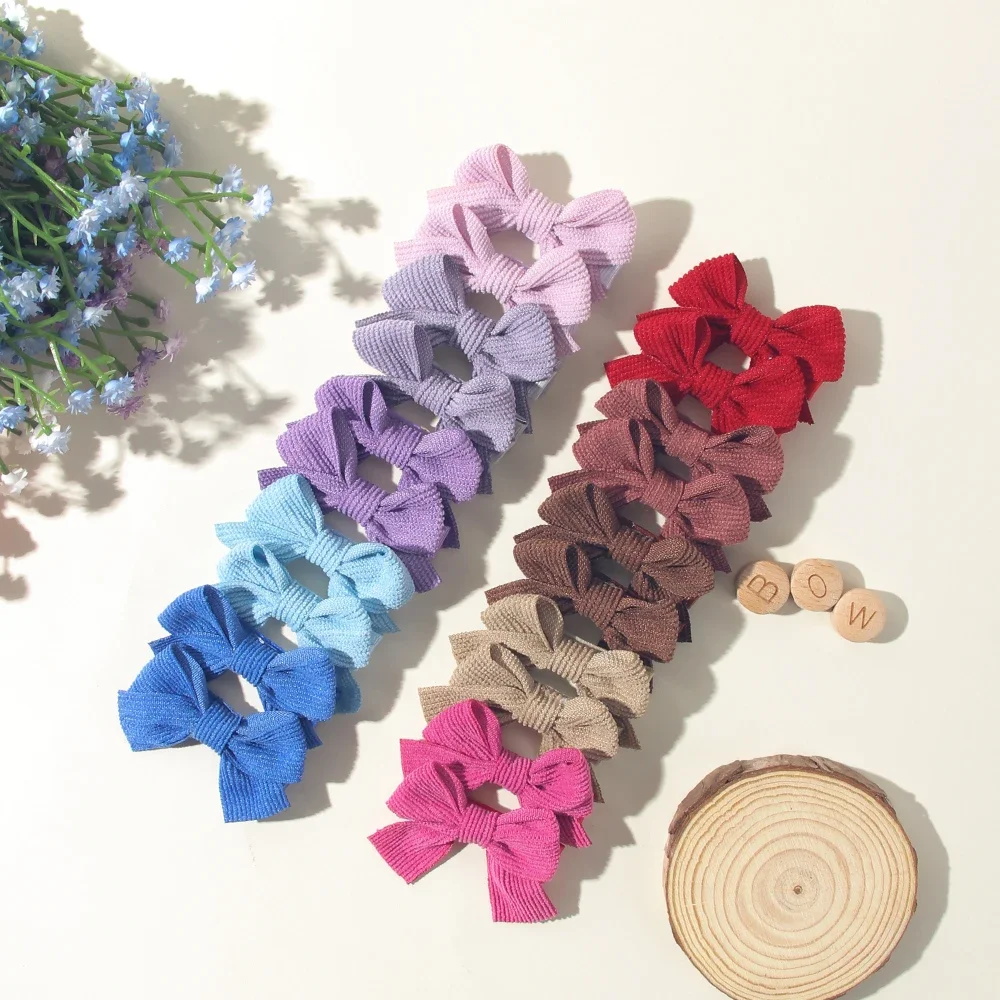 20Pcs/Lot Classic Hair Clip Girl Bow Alloy Hairgripes Set Solid Color Bowknot Headwear Clips Hair Accessory Girls Gift
20Pcs/Lot Classic Hair Clip Girl Bow Alloy Hairgripes Set Solid Color Bowknot Headwear Clips Hair Accessory Girls Gift