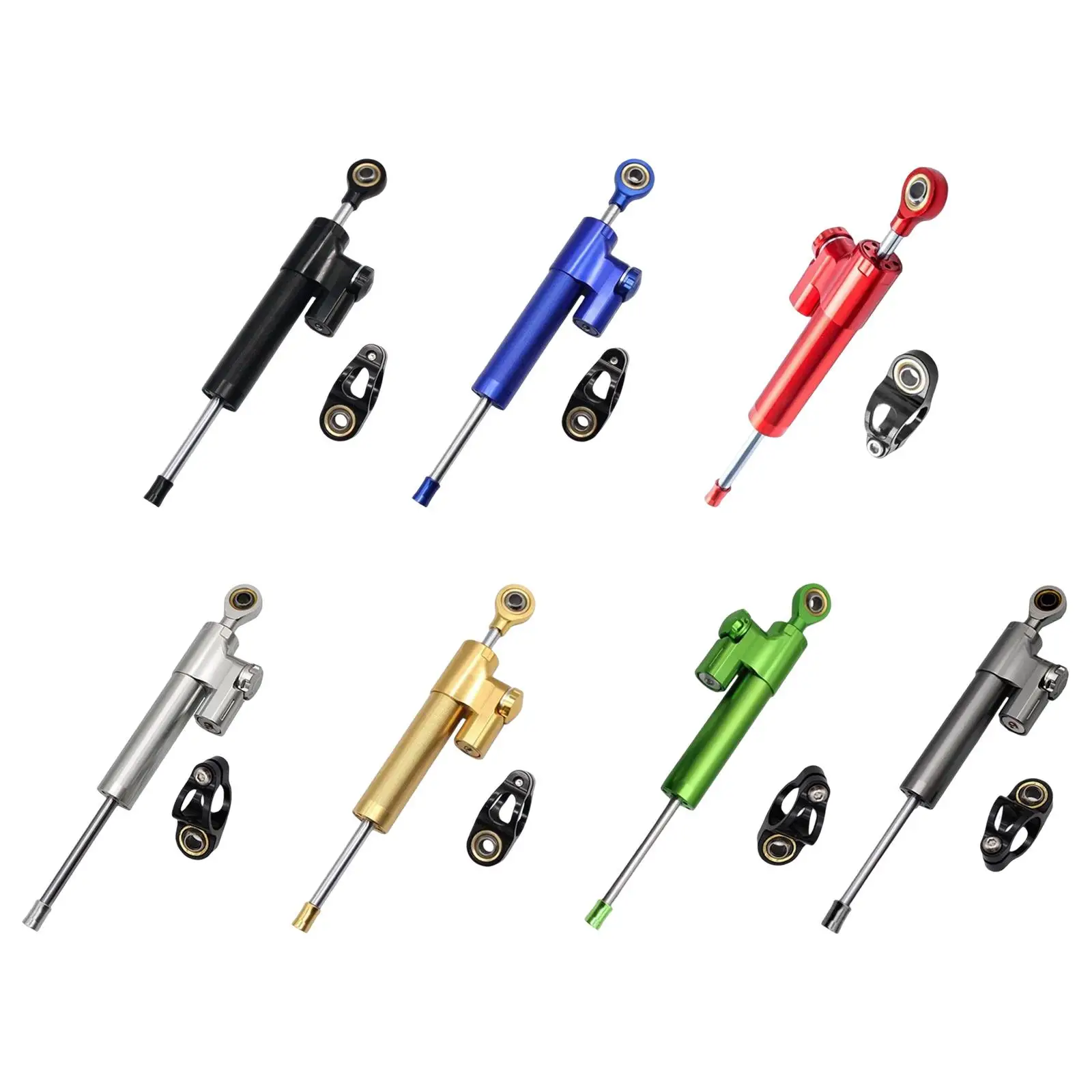 Adjustable Linear Steering Damper Stabilizer Bar for Motorcycle Body Frame Parts Aluminum Alloy Universal Fit
Adjustable Linear Steering Damper Stabilizer Bar for Motorcycle Body Frame Parts Aluminum Alloy Universal Fit