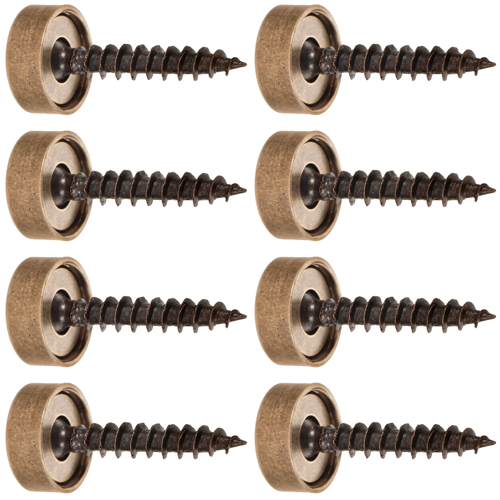 8pcs Caps 12mm Brass Color Mirror Screws Self Tapping Furniture Hardware Screws Decorative Cap Screw Cover Wall Mounting
8pcs Caps 12mm Brass Color Mirror Screws Self Tapping Furniture Hardware Screws Decorative Cap Screw Cover Wall Mounting