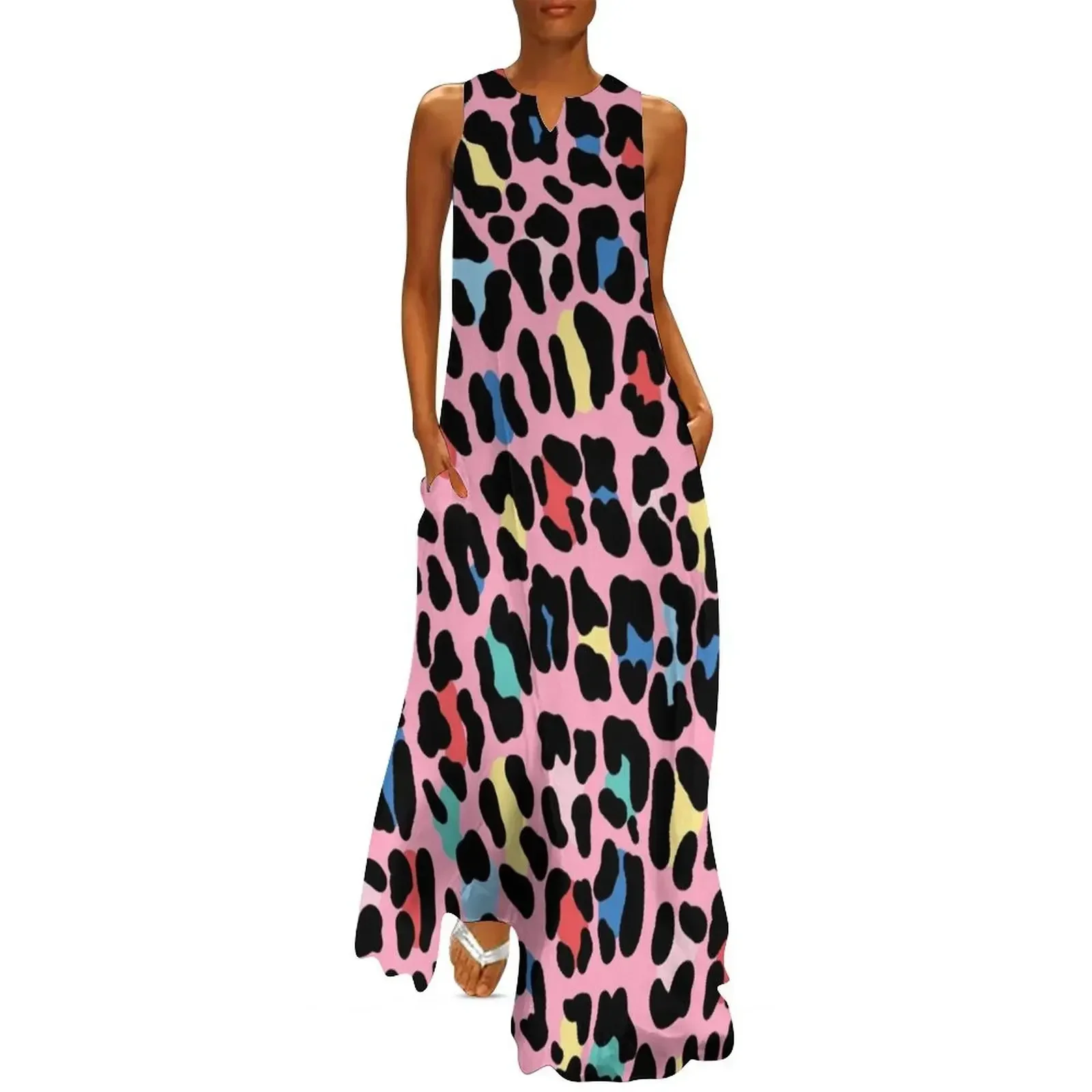 Rainbow leopard by Elebea Long Dress dresses for women Female clothing dress dresses Dress
Rainbow leopard by Elebea Long Dress dresses for women Female clothing dress dresses Dress