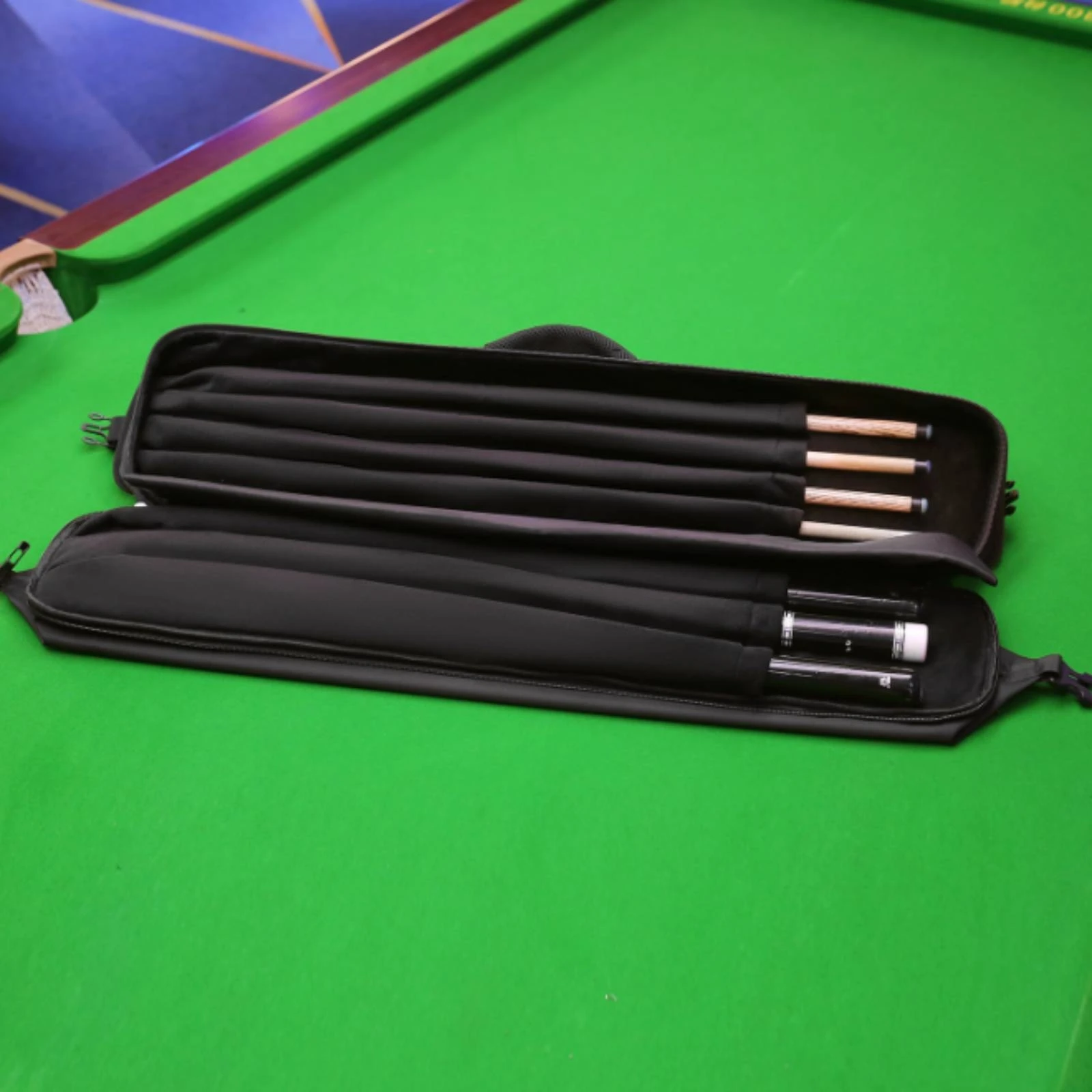Pool Cue Case Portable Billiard Cue Carrying Case Billiard Stick Storage Bag Handheld Safeguarding for Training
Pool Cue Case Portable Billiard Cue Carrying Case Billiard Stick Storage Bag Handheld Safeguarding for Training