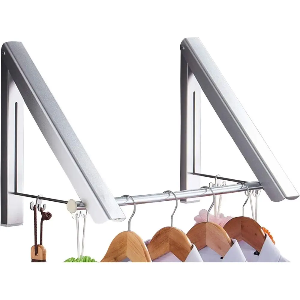 Versatile Wall-Mounted Clothes Drying Rack for Indoor and Outdoor Use, Suitable for Bathroom, Bedroom, Balcony, and Laundry (120
Versatile Wall-Mounted Clothes Drying Rack for Indoor and Outdoor Use, Suitable for Bathroom, Bedroom, Balcony, and Laundry (120