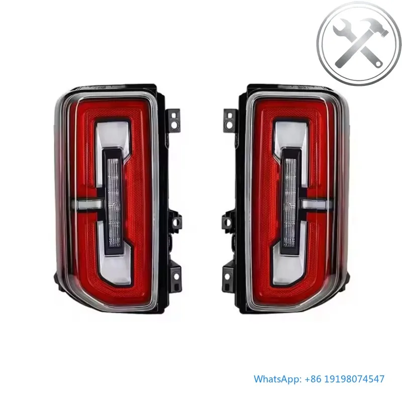 New Black ABS Material Full LED Taillights Assembly For Heavy Off Road Truck Brake Lamp Upgrade Waterproof Auto Lighting Parts
New Black ABS Material Full LED Taillights Assembly For Heavy Off Road Truck Brake Lamp Upgrade Waterproof Auto Lighting Parts