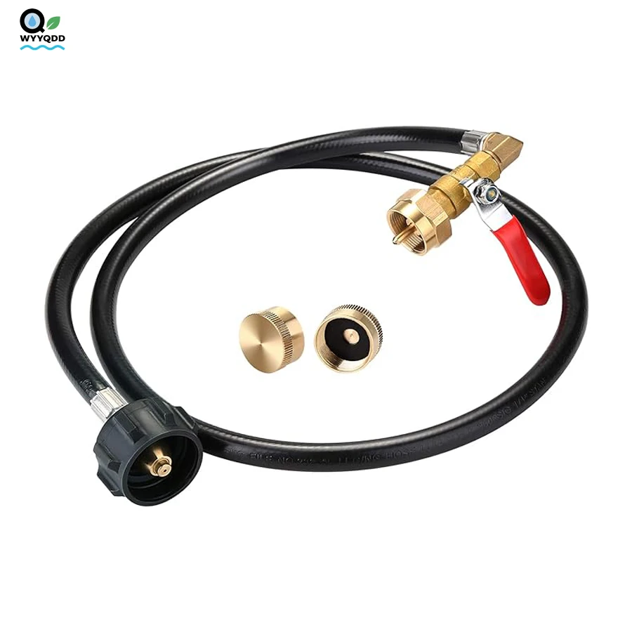 Propane Refill Adapter for 1 lb. tanks,Propane Refill Adapter 3ft Hose With Safety Shutoff Valve Propane Tank Refill Adapter Kit
Propane Refill Adapter for 1 lb. tanks,Propane Refill Adapter 3ft Hose With Safety Shutoff Valve Propane Tank Refill Adapter Kit