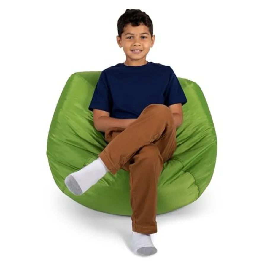 Classic Bean Bag Chair for Bedroom and Reading Nook Easy-Clean Durable Nylon Polyester Blend 2 feet Refillable
Classic Bean Bag Chair for Bedroom and Reading Nook Easy-Clean Durable Nylon Polyester Blend 2 feet Refillable