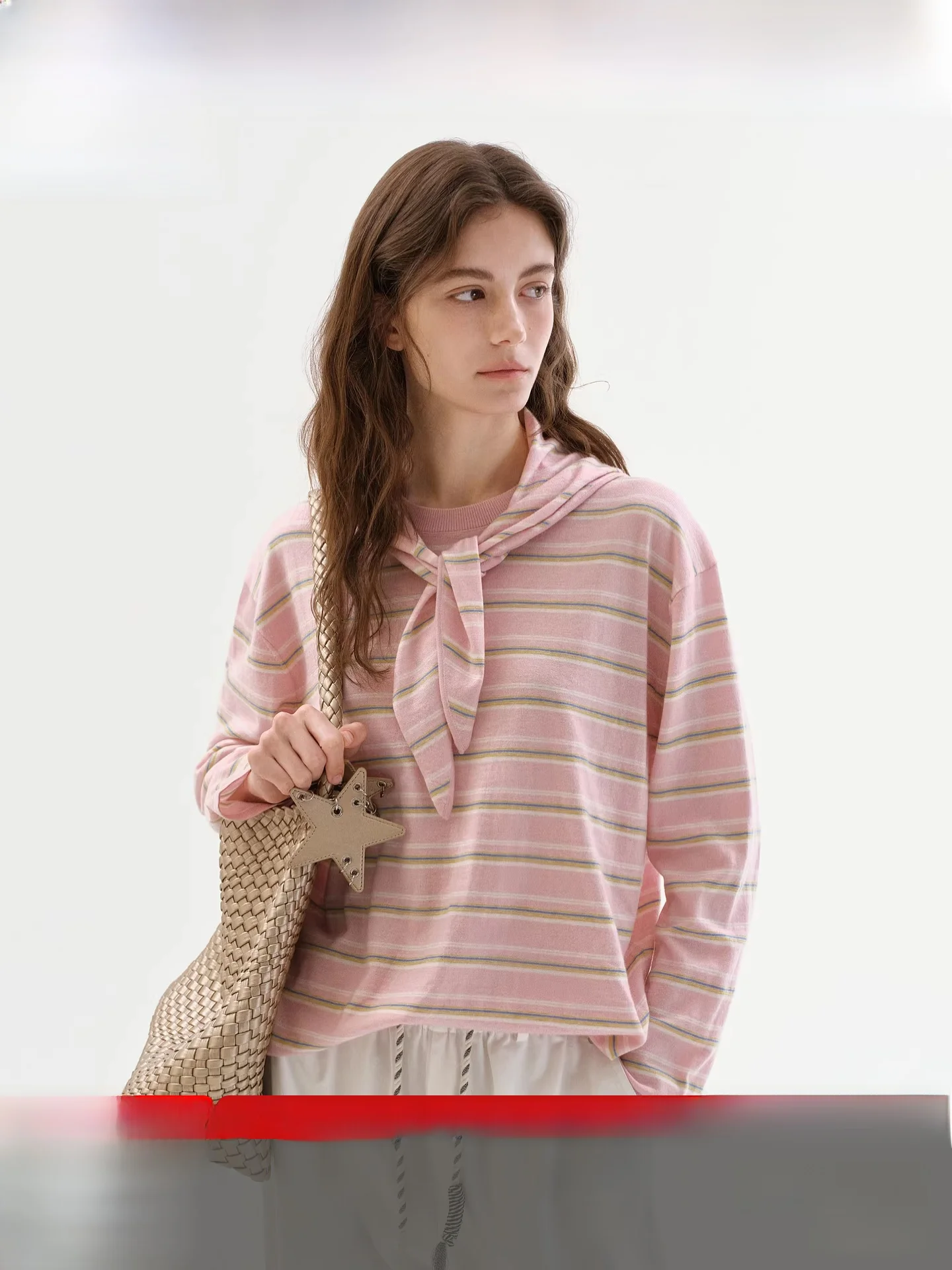 Fano Women's Wool Blend Knitted Sweater Set with Triangular Scarf Loose Fit Striped Design Commute Sle Long Sve Top
Fano Women's Wool Blend Knitted Sweater Set with Triangular Scarf Loose Fit Striped Design Commute Sle Long Sve Top