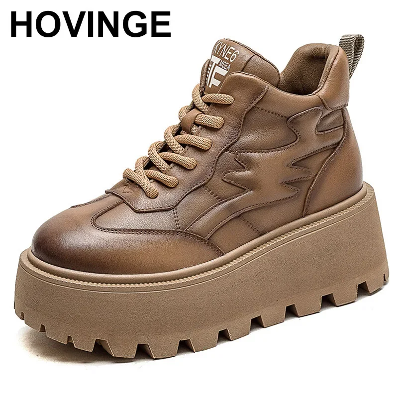 2025 Genuine leather thick soled plush insulation high top single shoe front lace up retro brushed casual women's shoes
2025 Genuine leather thick soled plush insulation high top single shoe front lace up retro brushed casual women's shoes