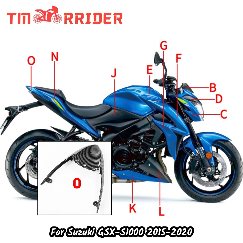 Motorcycle GSX S1000 Rear Tail Light Upper Middle Panel Cover Fairing For Suzuki GSX-S1000 2015-2020 ABS Injection Accessories
Motorcycle GSX S1000 Rear Tail Light Upper Middle Panel Cover Fairing For Suzuki GSX-S1000 2015-2020 ABS Injection Accessories