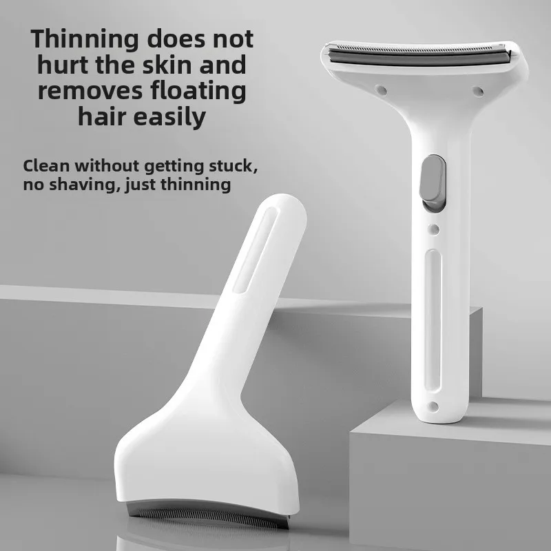 New Cat Thin Comb, Pet Brush, Floating Hair Remover & Knot Detangler for Short/Long-Haired Kitties with Gentle Grooming
New Cat Thin Comb, Pet Brush, Floating Hair Remover & Knot Detangler for Short/Long-Haired Kitties with Gentle Grooming