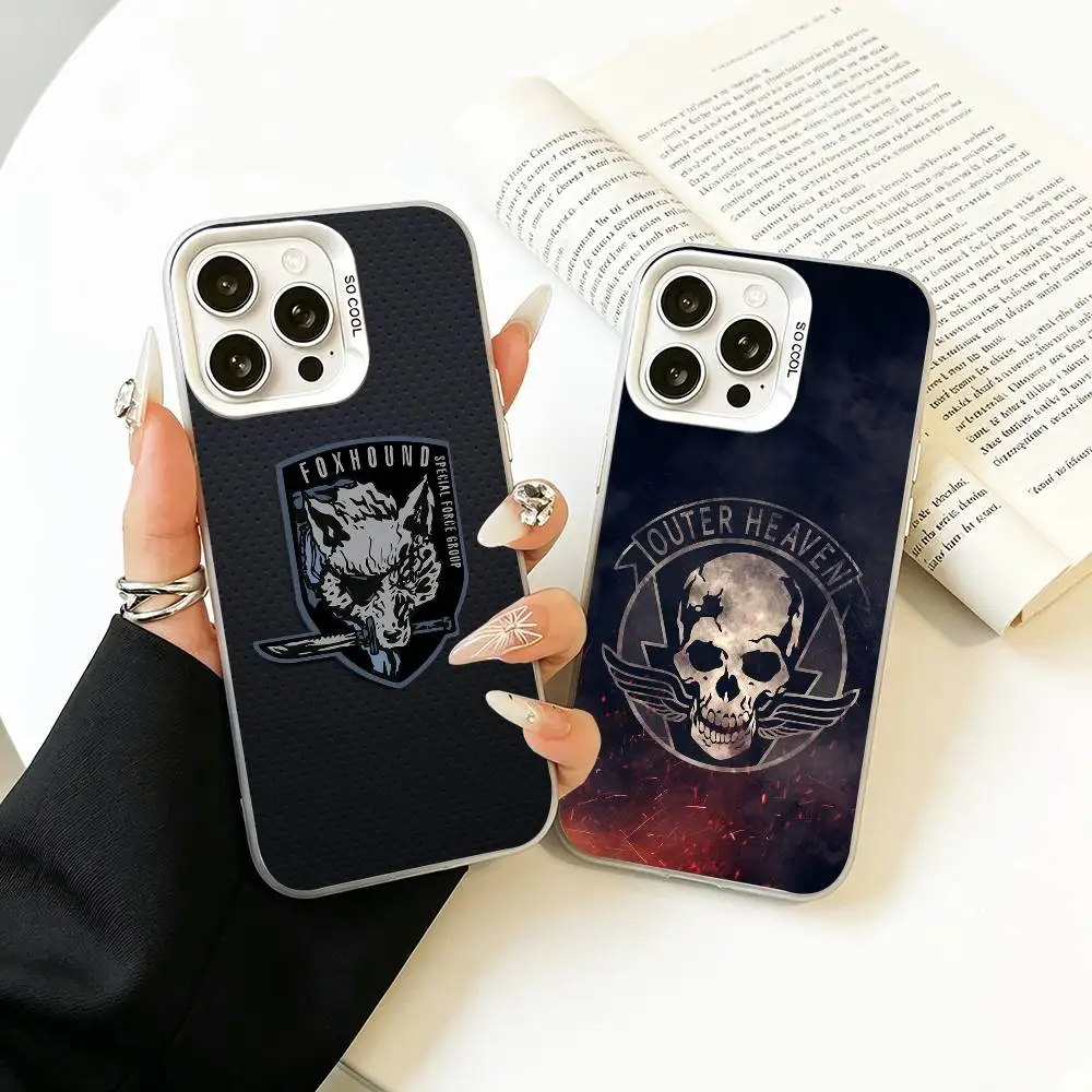 Game M-Metal Gear Solid Phone Case For IPhone 17 Air 16 15 14 13 12 11 Pro Max White silver Hard Cover
Game M-Metal Gear Solid Phone Case For IPhone 17 Air 16 15 14 13 12 11 Pro Max White silver Hard Cover