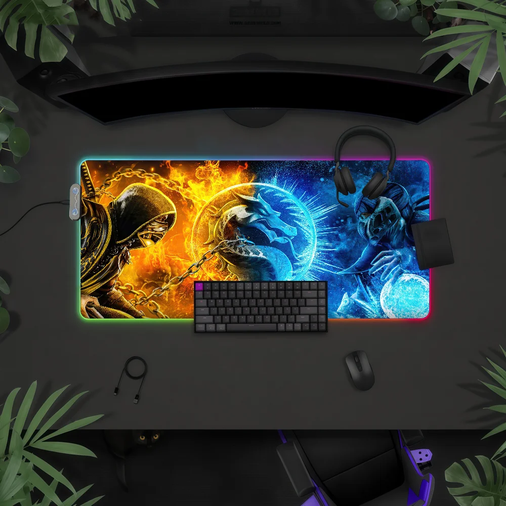 Игровой коврик для мыши Game M-Mortal K-Kombat с RGB LED-подсветкой, красочный, для игровой клавиатуры, нескользящий, водонепроницаемый, для стола
Игровой коврик для мыши Game M-Mortal K-Kombat с RGB LED-подсветкой, красочный, для игровой клавиатуры, нескользящий, водонепроницаемый, для стола