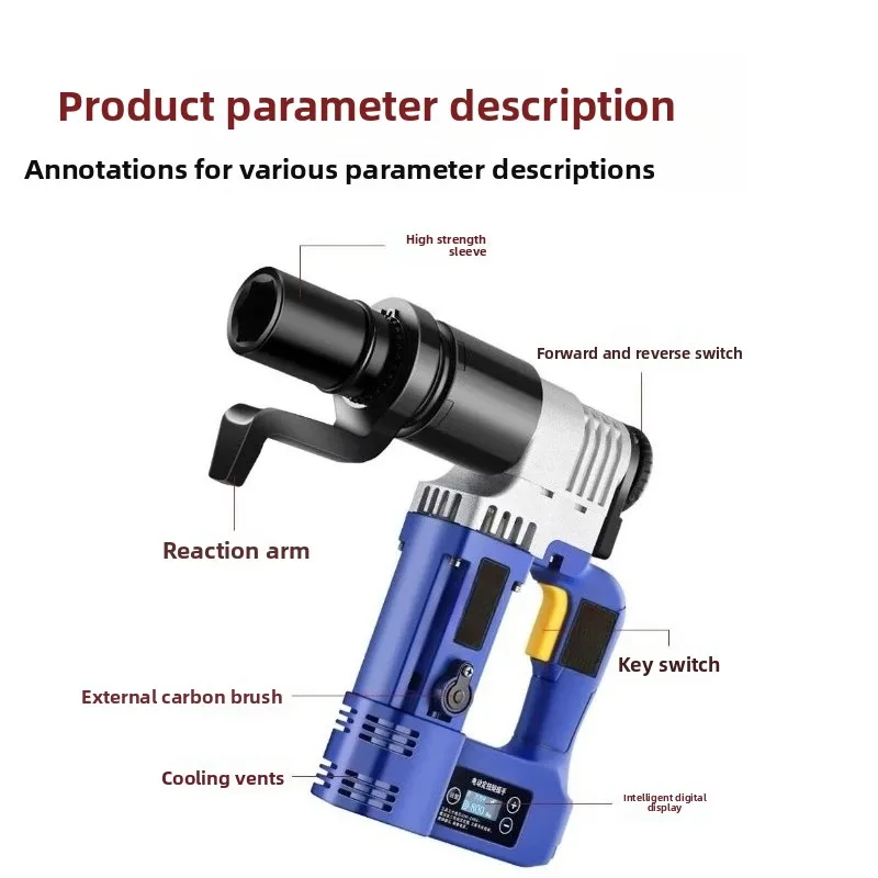 Suitable for Electric TorqueWrench Fixed TorqueSteel Structure 10.9 Grade High Strength Bolt Removal and Installation Adjustable
Suitable for Electric TorqueWrench Fixed TorqueSteel Structure 10.9 Grade High Strength Bolt Removal and Installation Adjustable