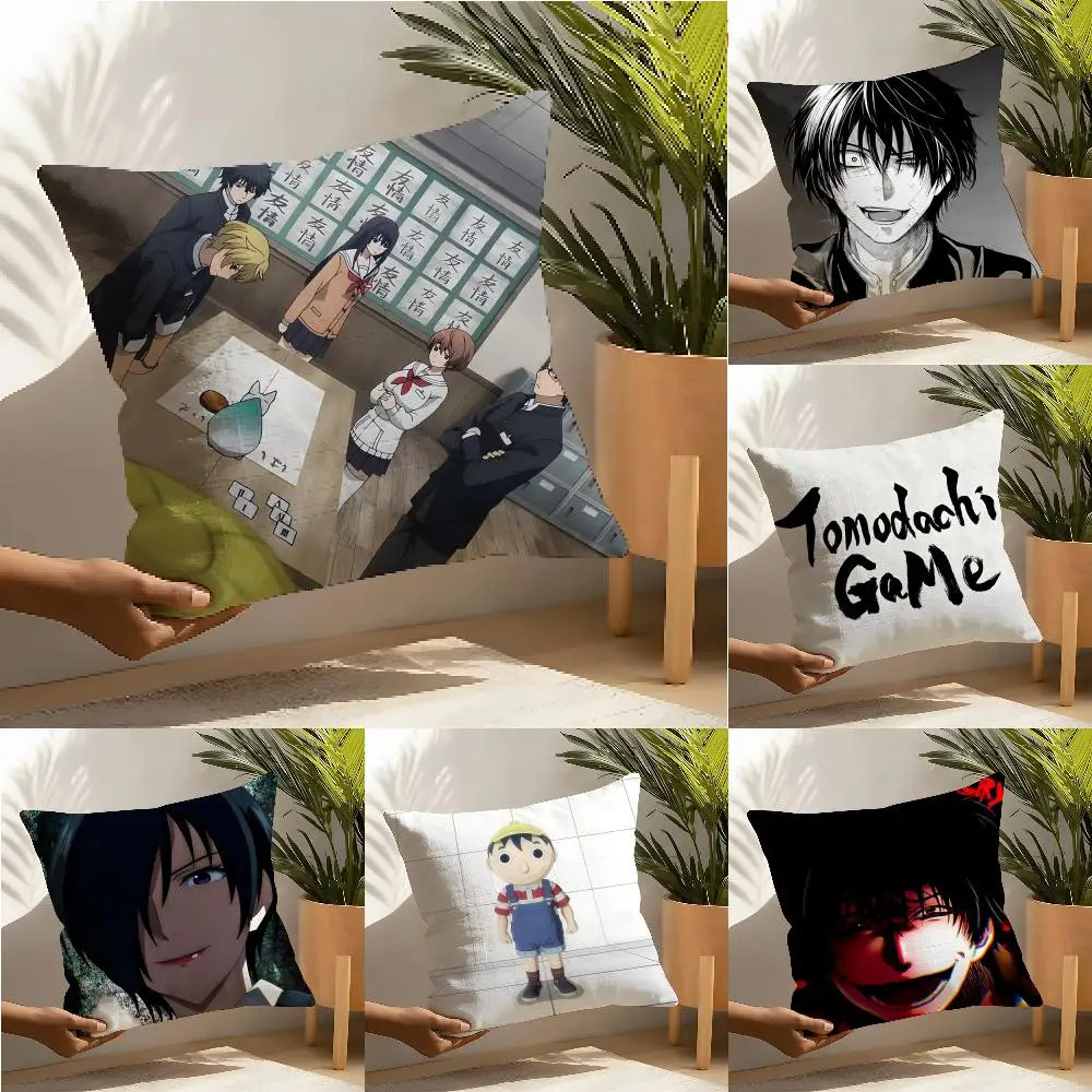 Classic Comic Anime T-Tomodachi Game 1 Pillow Case linen pillow case sofa home decor cushion cover cushion cove
Classic Comic Anime T-Tomodachi Game 1 Pillow Case linen pillow case sofa home decor cushion cover cushion cove