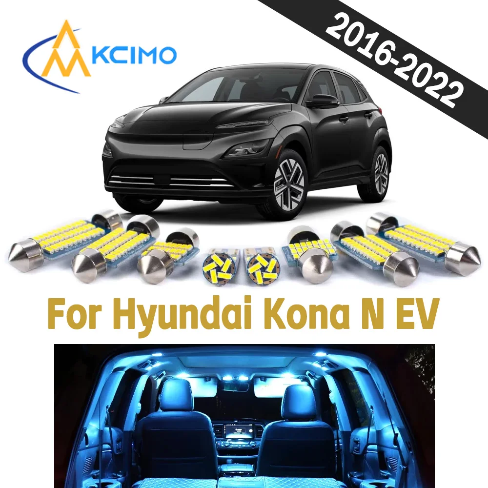 Durable Auto Interior LED Light Kit For Hyundai Kona N EV 2016-2022 CANBUS Bright Wear Resistant Vehicle Indoor Lighting Bulbs
Durable Auto Interior LED Light Kit For Hyundai Kona N EV 2016-2022 CANBUS Bright Wear Resistant Vehicle Indoor Lighting Bulbs
