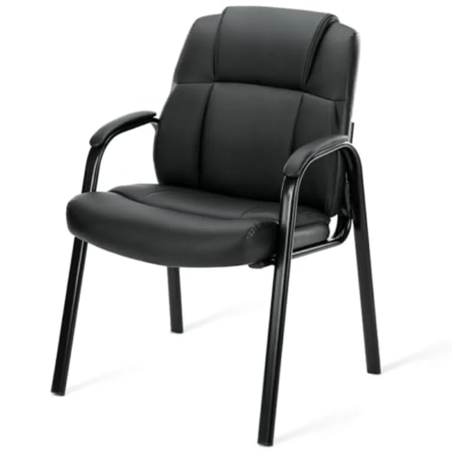 PU Leather Conference Room Chair Chairs with with Padded Arms and No Wheels Guest Chair for Reception Waiting Room Black
PU Leather Conference Room Chair Chairs with with Padded Arms and No Wheels Guest Chair for Reception Waiting Room Black