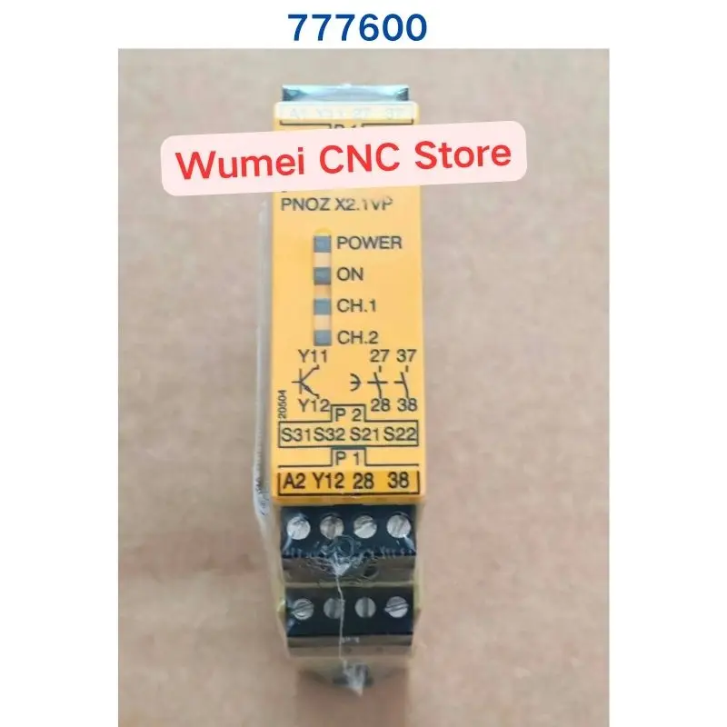 brand new original safety relay PNOZ X2.1 777600
brand new original safety relay PNOZ X2.1 777600