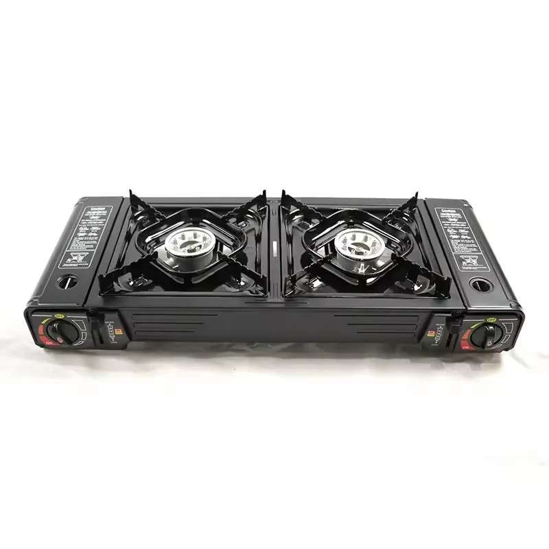 Camping Kitchen Outdoor Barbecue Gas Oven Portable Double Burner Gas Grill With Magnetic Field Dual Head BBQ Grills
Camping Kitchen Outdoor Barbecue Gas Oven Portable Double Burner Gas Grill With Magnetic Field Dual Head BBQ Grills