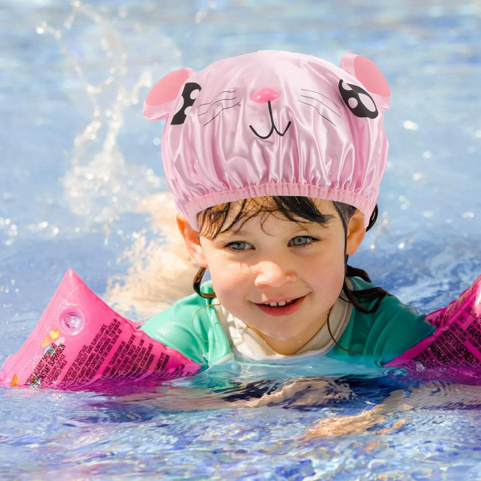 2Pcs Kids Shower Cap Double Layer Waterproof Thickened Cute Cartoon Bath Hat Baby Toddler Hair Washing Shield Elastic Band
2Pcs Kids Shower Cap Double Layer Waterproof Thickened Cute Cartoon Bath Hat Baby Toddler Hair Washing Shield Elastic Band