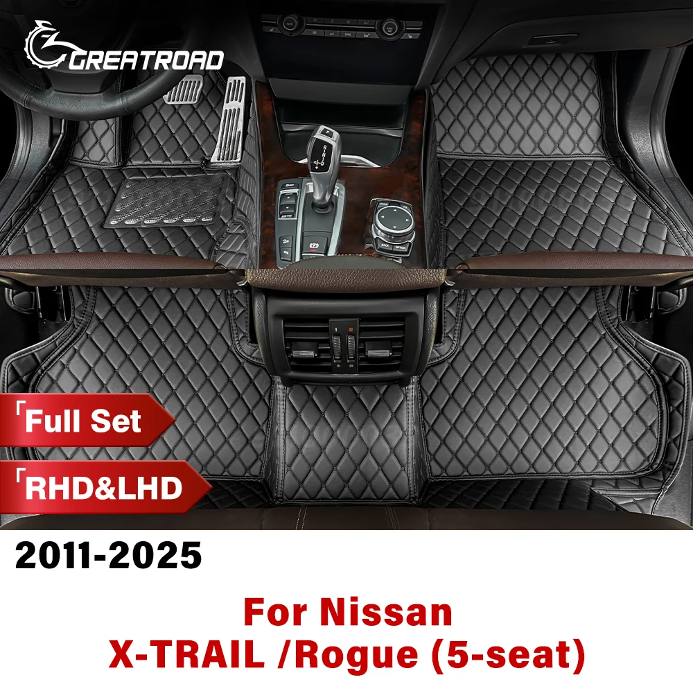 For Nissan X-TRAIL /Rogue (5-seat) All Models 2011-2025 Custom Car Floor Mat Automobile Carpet Cover Interior Accessories
For Nissan X-TRAIL /Rogue (5-seat) All Models 2011-2025 Custom Car Floor Mat Automobile Carpet Cover Interior Accessories