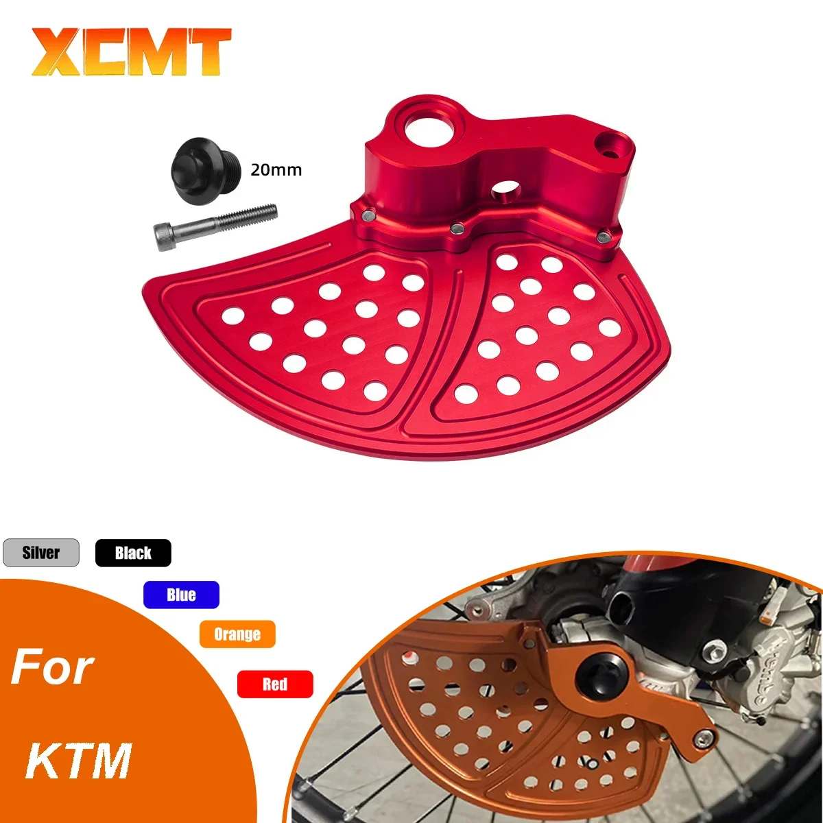 Защитная крышка диск переднего тормоза мотоцикла Guard для KTM SX SX-F XC XC-F Φ, шесть дней, TPI 125-500 2016-2023
Защитная крышка диск переднего тормоза мотоцикла Guard для KTM SX SX-F XC XC-F Φ, шесть дней, TPI 125-500 2016-2023