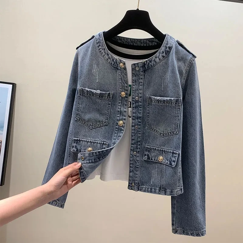 Denim Jacket Women 2025 Spring Autumn New Versatile Small Fragrance Jeans Top Coay Female Large Size Short Casual Outerwear
Denim Jacket Women 2025 Spring Autumn New Versatile Small Fragrance Jeans Top Coay Female Large Size Short Casual Outerwear