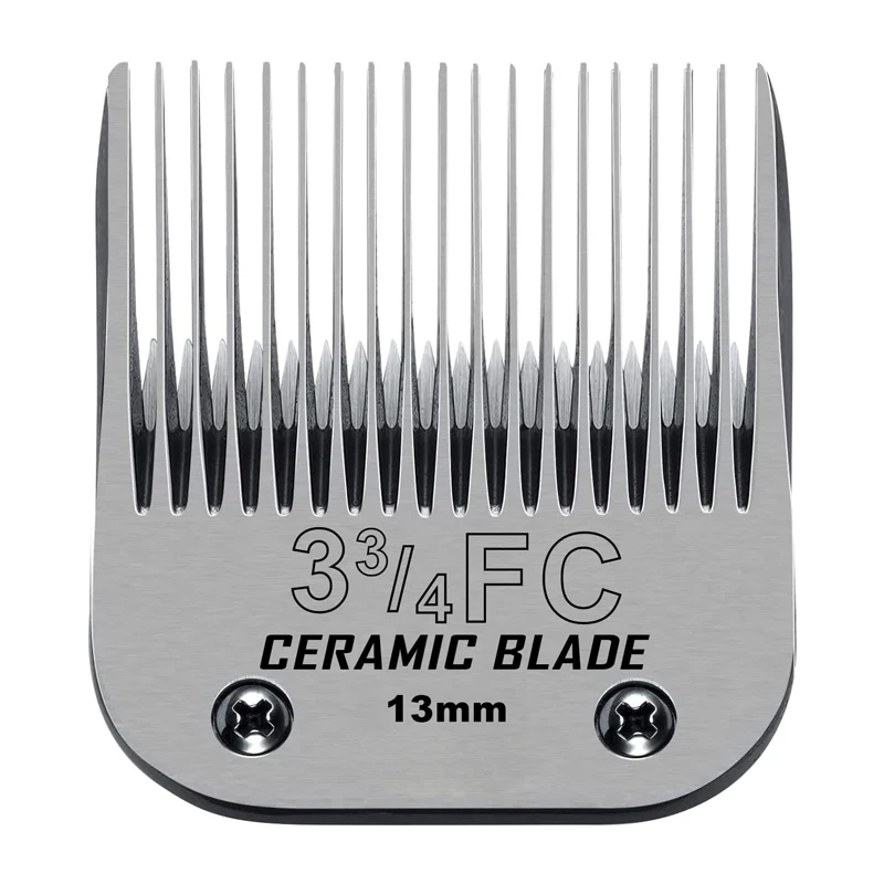 Professional Detachable Pet Dog Ceramic Blade Compatible with Andis AG, AGC, AGP, AGRC/Oster A5/Wahl KM Series Clippers
Professional Detachable Pet Dog Ceramic Blade Compatible with Andis AG, AGC, AGP, AGRC/Oster A5/Wahl KM Series Clippers