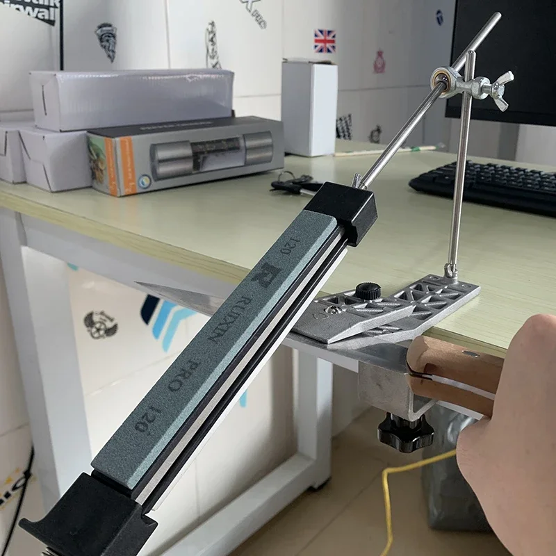 RX009 Fixed Angle Knife Sharpener Multifunction Sharpening Stone System Auxiliary Pocket Knife Honing Polished Tools 
RX009 Fixed Angle Knife Sharpener Multifunction Sharpening Stone System Auxiliary Pocket Knife Honing Polished Tools