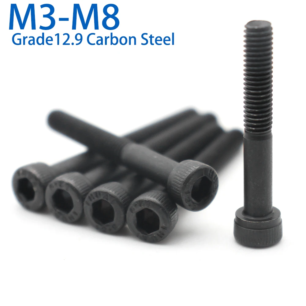 M3 M4 M5 M6 M8 Grade 12.9 Carbon Steel Lengthened Long Allen Hexagon Hex Socket Cap Head Half Thread Screw Bolt L=30-200mm
M3 M4 M5 M6 M8 Grade 12.9 Carbon Steel Lengthened Long Allen Hexagon Hex Socket Cap Head Half Thread Screw Bolt L=30-200mm