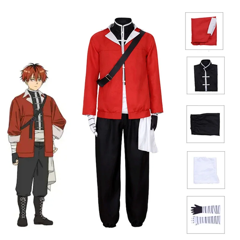 Anime Frieren Beyond Journey's End Stark Cosplay Costume Men Jacket Sleeveless Vest Pants Suit Halloween Carnival party Clothes
Anime Frieren Beyond Journey's End Stark Cosplay Costume Men Jacket Sleeveless Vest Pants Suit Halloween Carnival party Clothes