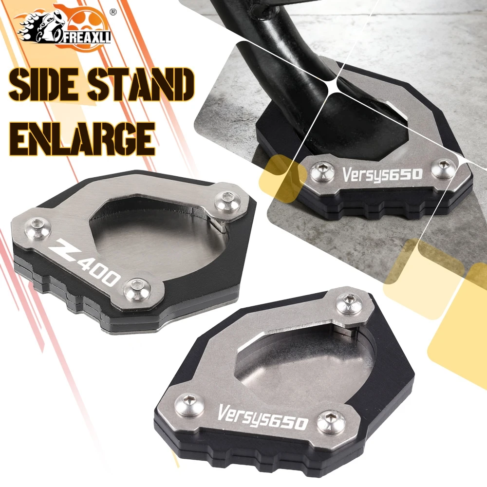 Foot Side Stand Extension FIT For KAWASAKI Ninja 400 Z400 ZH2 KLX125 KLX230 Versys 650 CNC Kickstand Enlarger Support Plate Pad
Foot Side Stand Extension FIT For KAWASAKI Ninja 400 Z400 ZH2 KLX125 KLX230 Versys 650 CNC Kickstand Enlarger Support Plate Pad