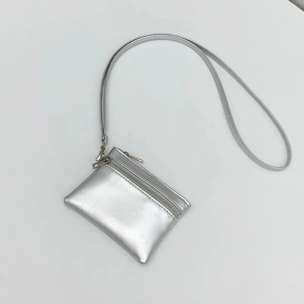 Solid Color Hanging Neck Coin Purse Leather Lanyard Hanging Neck Wallet Keys Cards Lipstick Earphone Small Storage Bag
Solid Color Hanging Neck Coin Purse Leather Lanyard Hanging Neck Wallet Keys Cards Lipstick Earphone Small Storage Bag