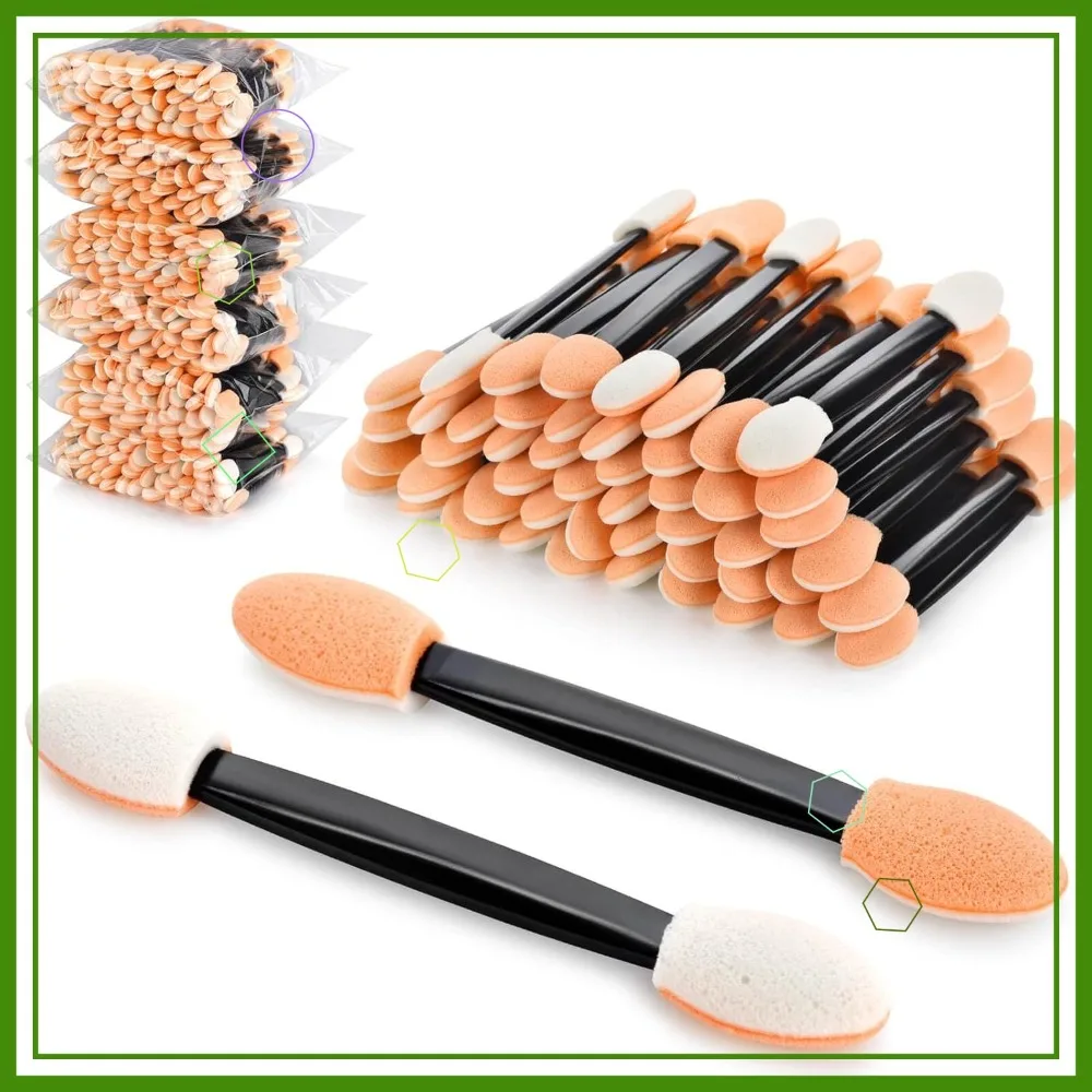 300PCS Disposable Eyeshadow Applicators, Dual-Sided Sponge Brushes for Precise Makeup
300PCS Disposable Eyeshadow Applicators, Dual-Sided Sponge Brushes for Precise Makeup