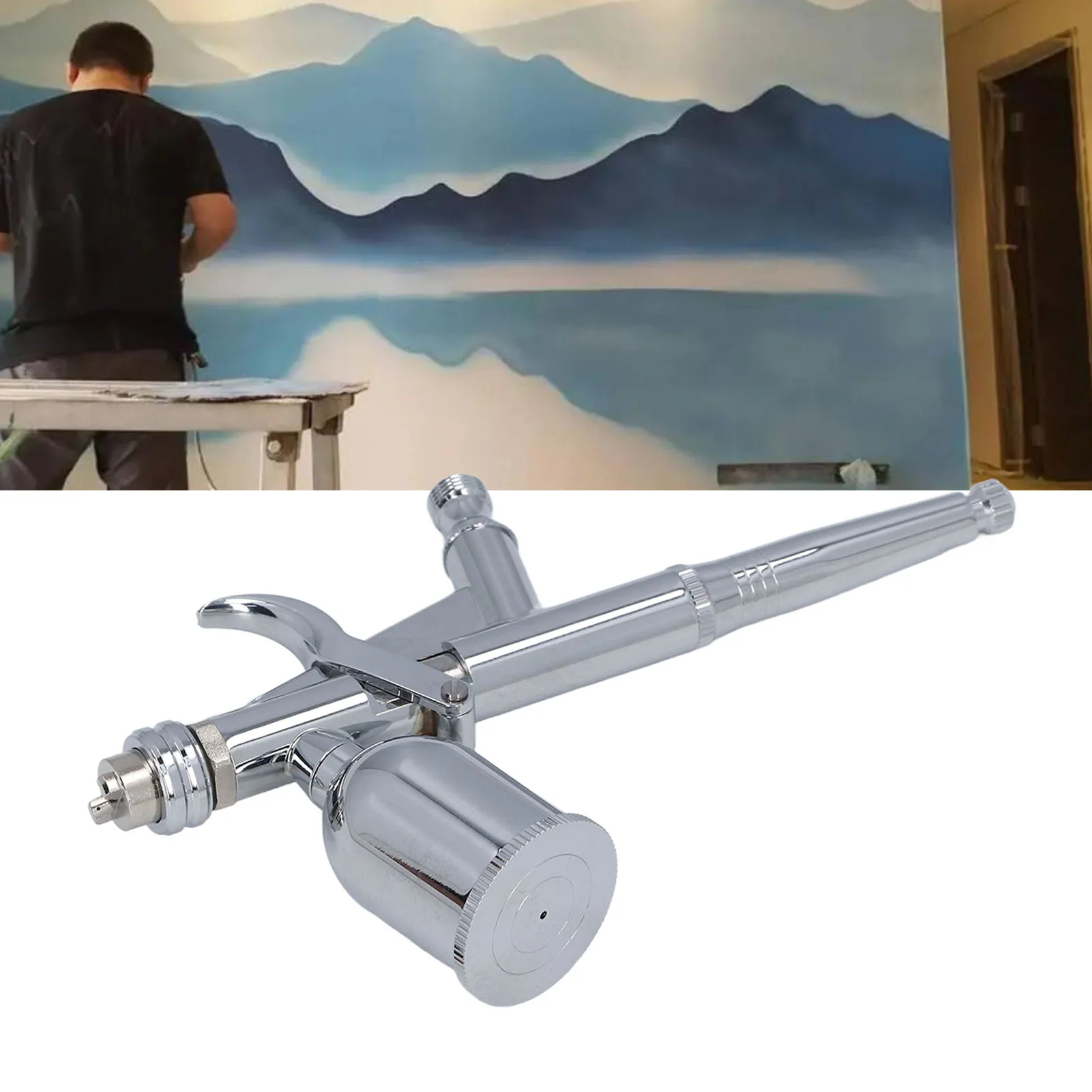 Air Paint Spray Gun Paint Gun Air Paint Spray Gun Versatile Mini Portable Handheld Kit for Cake Decoration Mould Coloring
Air Paint Spray Gun Paint Gun Air Paint Spray Gun Versatile Mini Portable Handheld Kit for Cake Decoration Mould Coloring