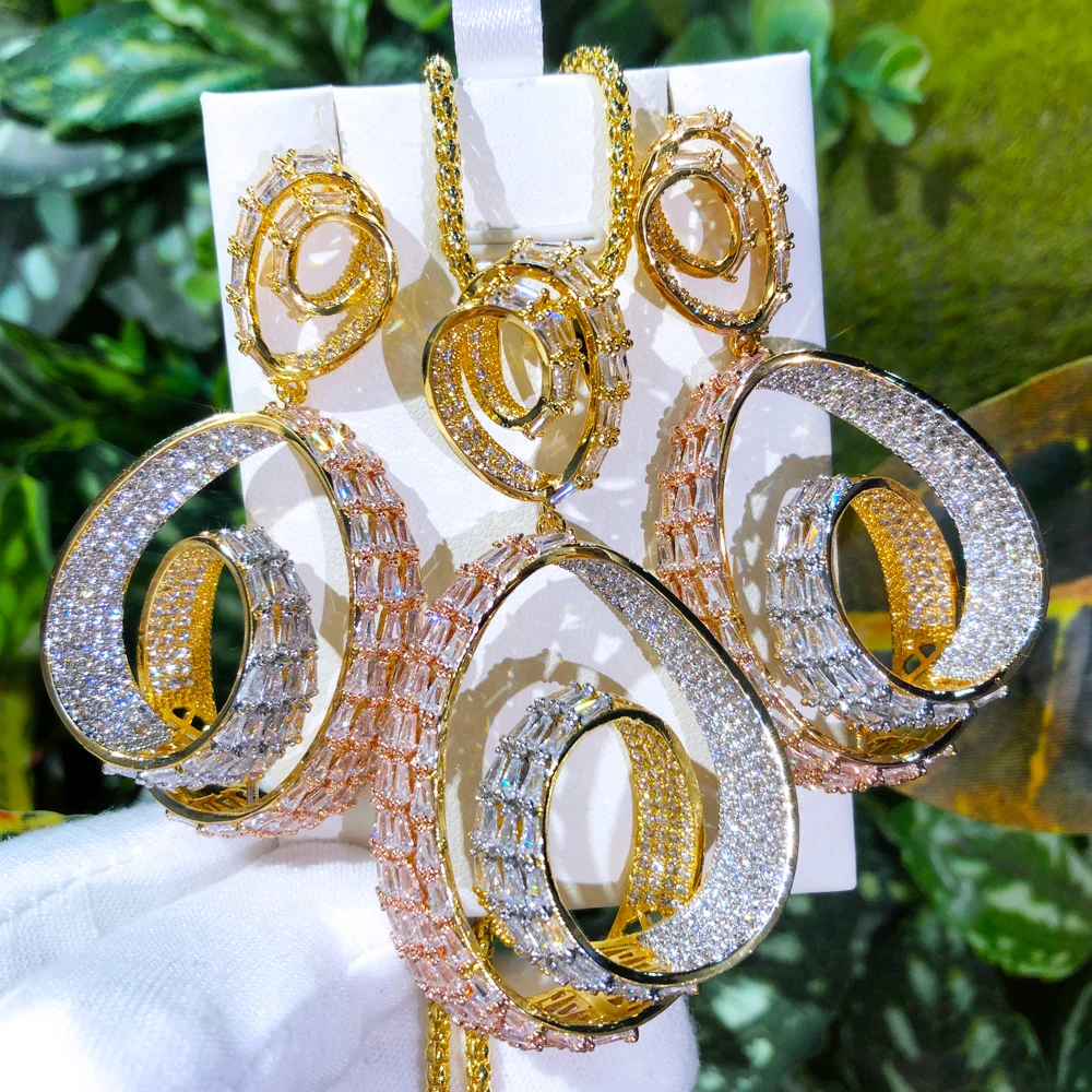 GODKI Big Fashion Luxury 2PCS CROSS Statement Jewelry Set For Women Wedding Party Full Zircon Dubai Bridal jewelry Set 2022
GODKI Big Fashion Luxury 2PCS CROSS Statement Jewelry Set For Women Wedding Party Full Zircon Dubai Bridal jewelry Set 2022
