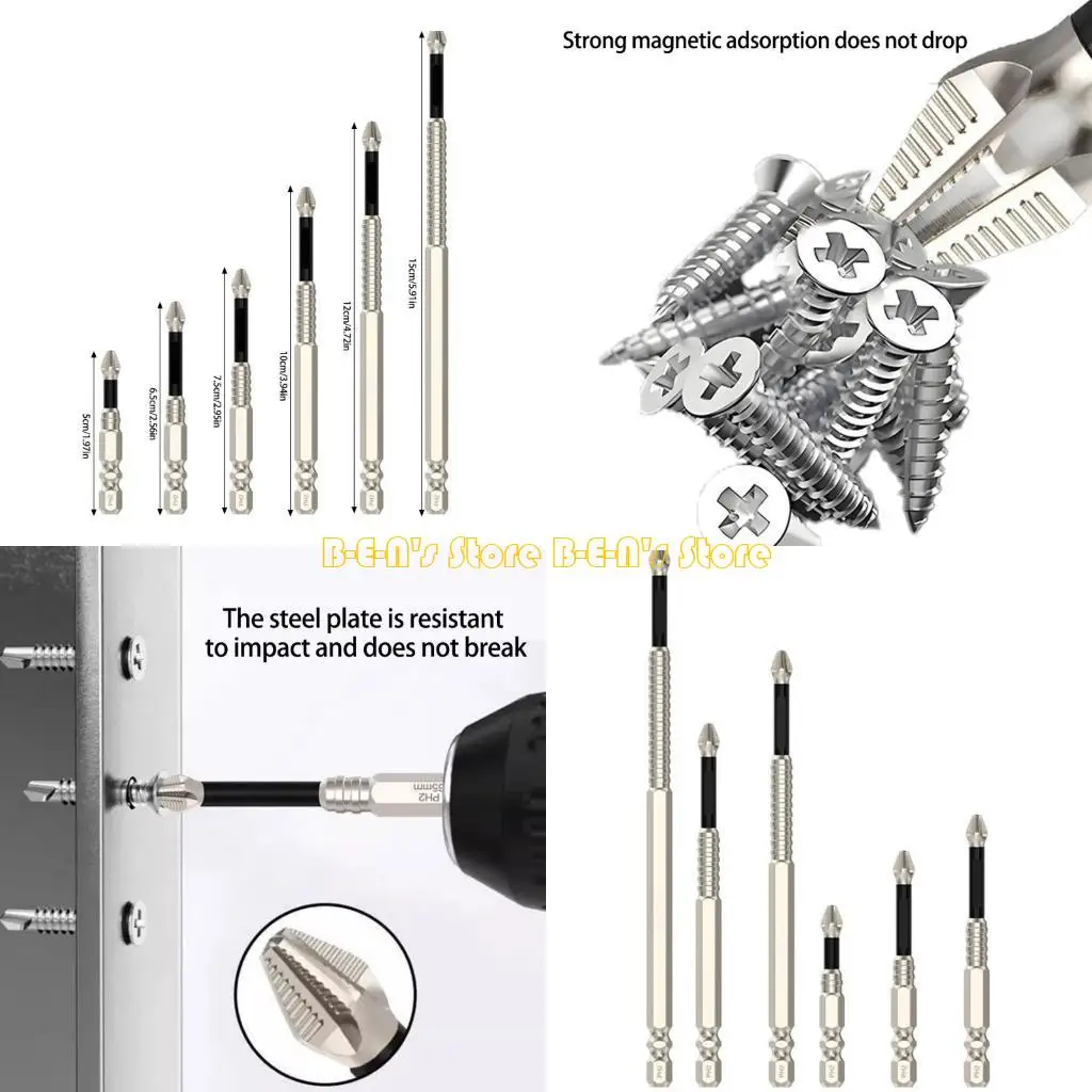 Y1AD 6Pcs K5 Power Drill Bits Impact Drill Screwdriver Bits
Y1AD 6Pcs K5 Power Drill Bits Impact Drill Screwdriver Bits