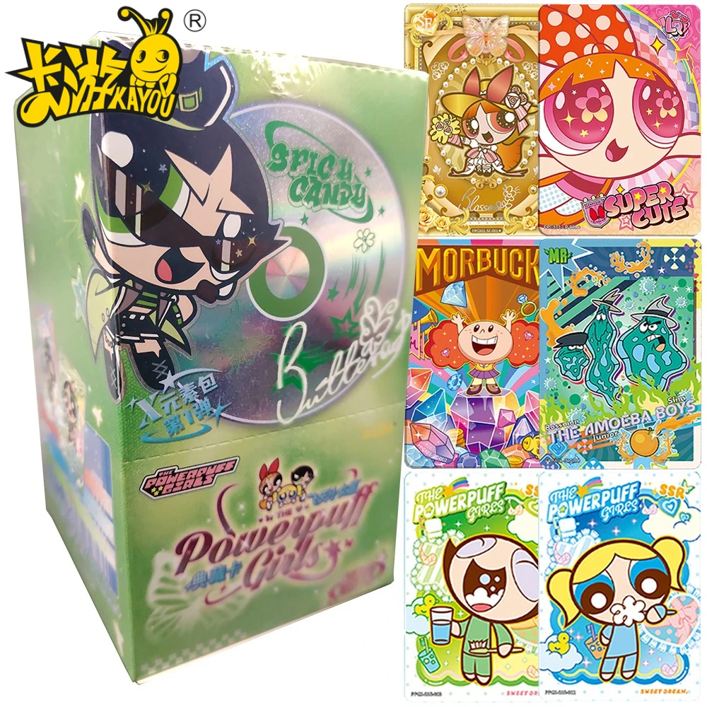 Оригинальная коллекционная карта Kayou The Powerpuff Girls, классический фантазийный приключенческий мультфильм, детский любимый периферийный подарок с героями мультфильмов
Оригинальная коллекционная карта Kayou The Powerpuff Girls, классический фантазийный приключенческий мультфильм, детский любимый периферийный подарок с героями мультфильмов