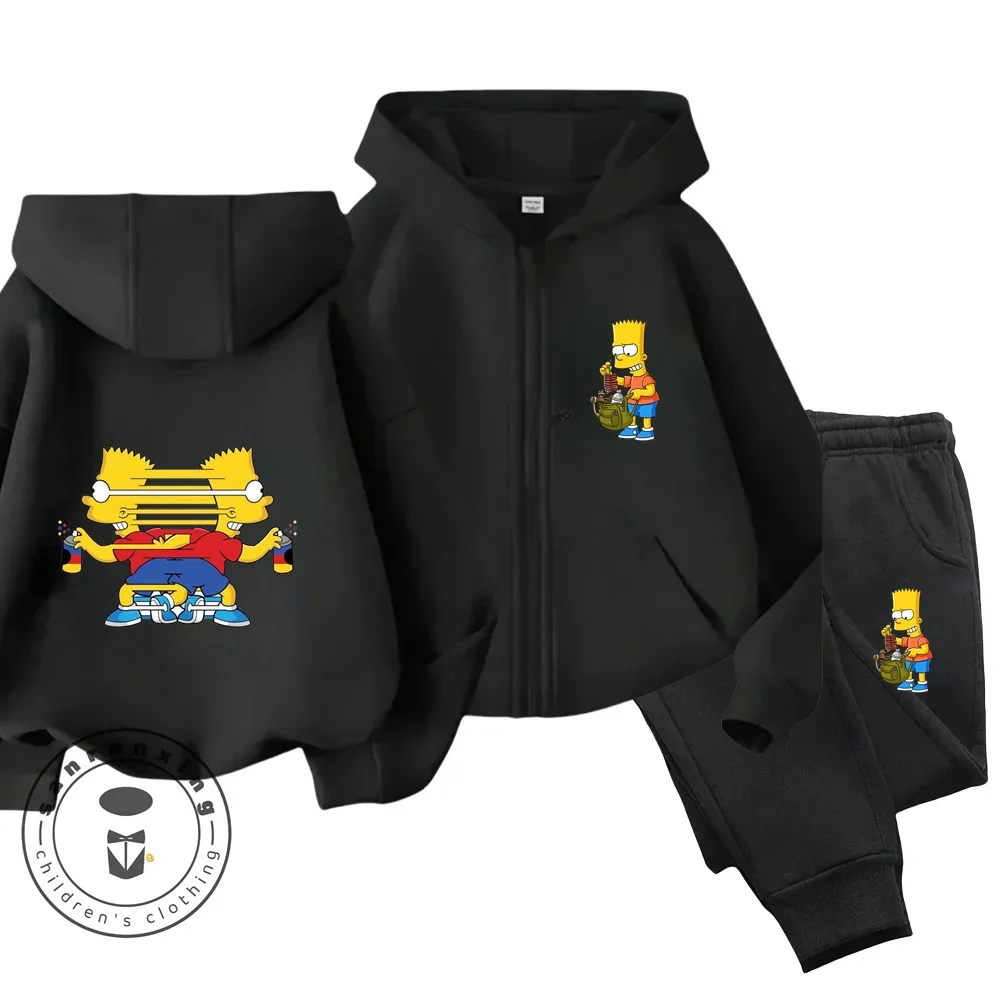 2024 Spring Autumn Teen Kids Clothes Trucksuit Sweatshirt Girls Sonic Anime Simpson Zipper Hoodie Set Baby Boys Tops
2024 Spring Autumn Teen Kids Clothes Trucksuit Sweatshirt Girls Sonic Anime Simpson Zipper Hoodie Set Baby Boys Tops