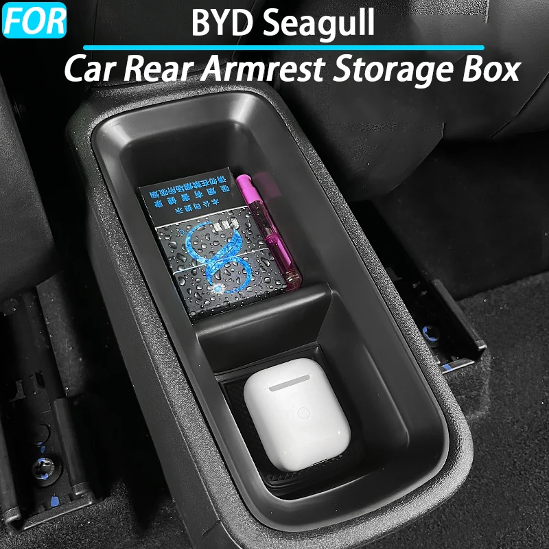 Car Rear Armrest Storage Box for BYD Seagull Dolphin Mini Interior Accessories 2024
Car Rear Armrest Storage Box for BYD Seagull Dolphin Mini Interior Accessories 2024