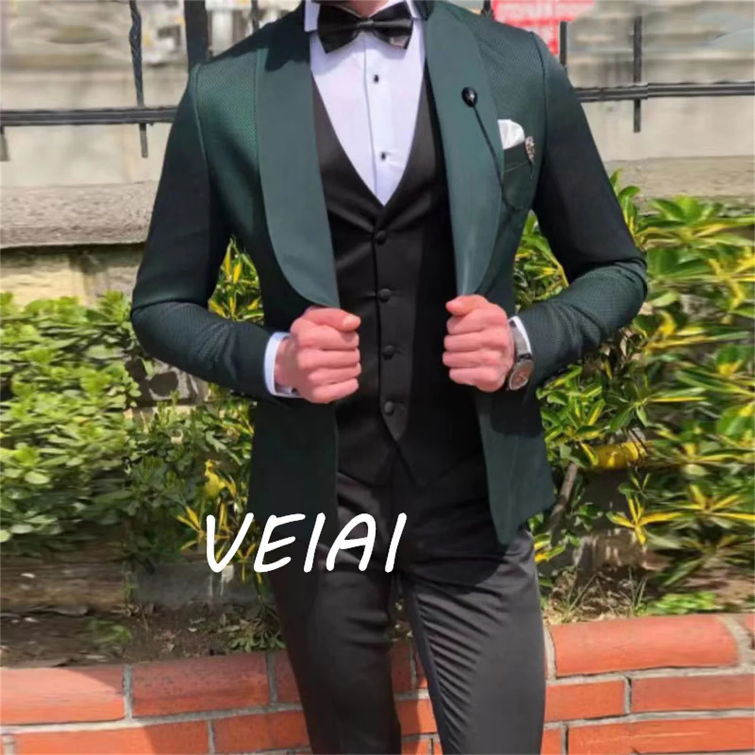 Large Men's Business Casual Suit 3 Piece Set Men's Suit Wedding Groom Best Man Tuxedo(Blazer+Vest+Pants)
Large Men's Business Casual Suit 3 Piece Set Men's Suit Wedding Groom Best Man Tuxedo(Blazer+Vest+Pants)