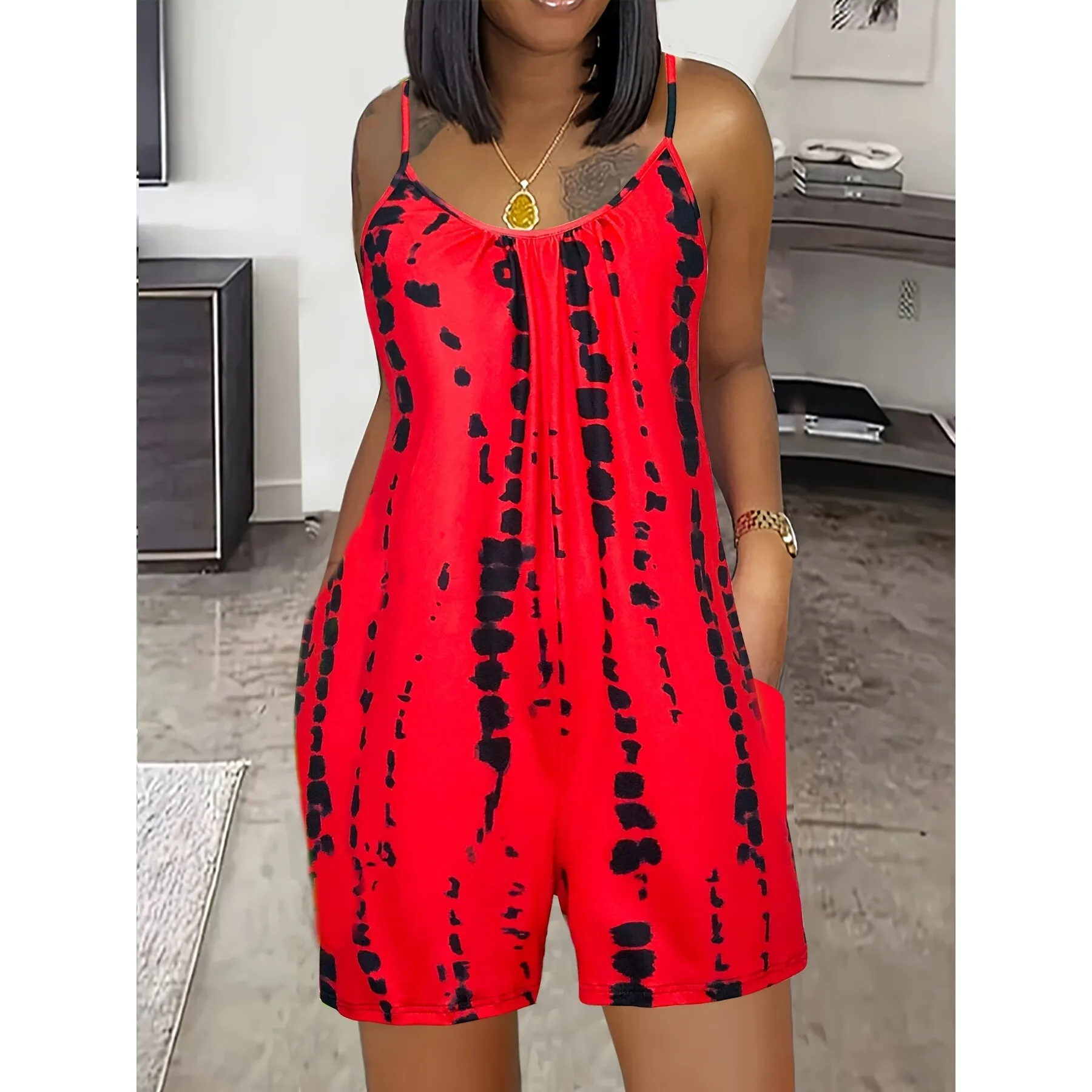 Floral Print Strap Dress Women's Summer Casual Citywalk Dresses Asymmetrical Hemline Midi Dress Other Style Other Sleeve Length
Floral Print Strap Dress Women's Summer Casual Citywalk Dresses Asymmetrical Hemline Midi Dress Other Style Other Sleeve Length