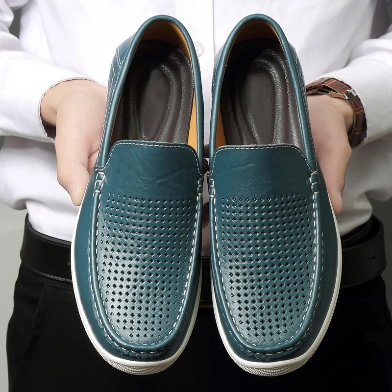 Men's Shoes Hot Selling Genuine Leather Casual Shoes Sneakers Men Handmade Sole Loafers Men Driving Shoes Elegant Work Shoe New
Men's Shoes Hot Selling Genuine Leather Casual Shoes Sneakers Men Handmade Sole Loafers Men Driving Shoes Elegant Work Shoe New
