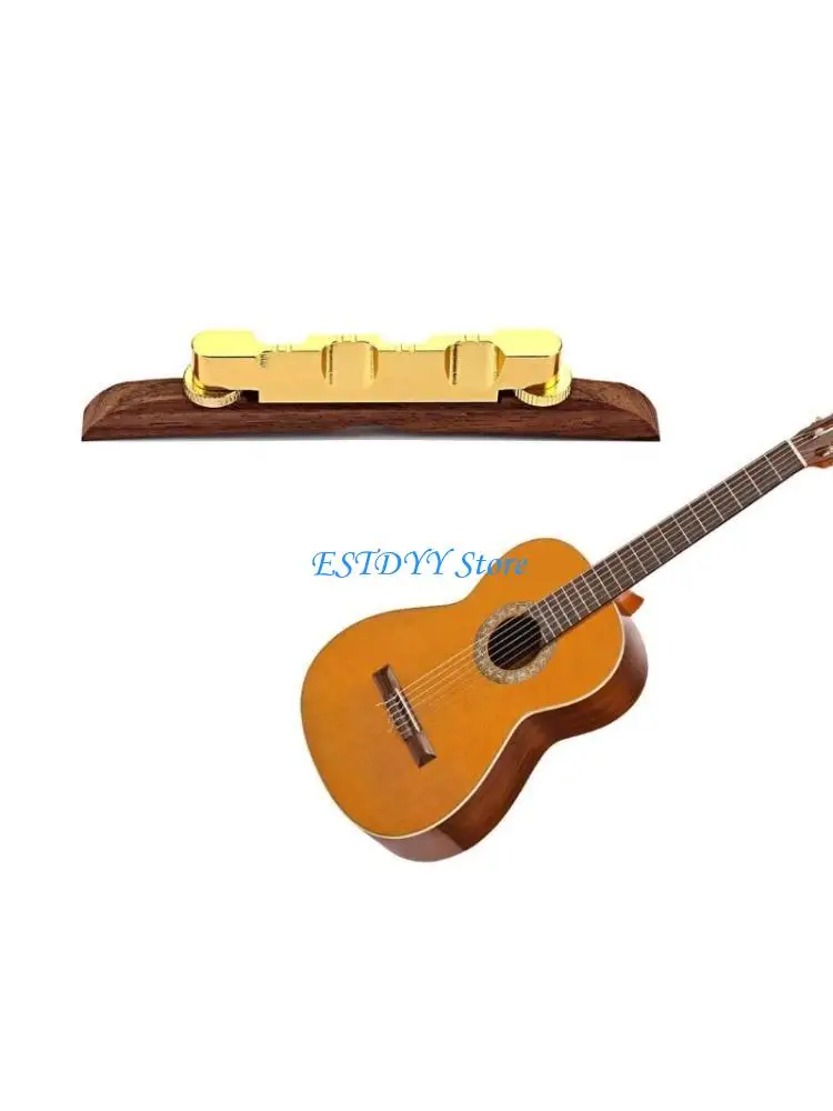 G6DE Guitar Bridge Rosewood Base Saddles Height Adjustable Guitar Bridge Replacement String Instrument Accessories Enduring
G6DE Guitar Bridge Rosewood Base Saddles Height Adjustable Guitar Bridge Replacement String Instrument Accessories Enduring