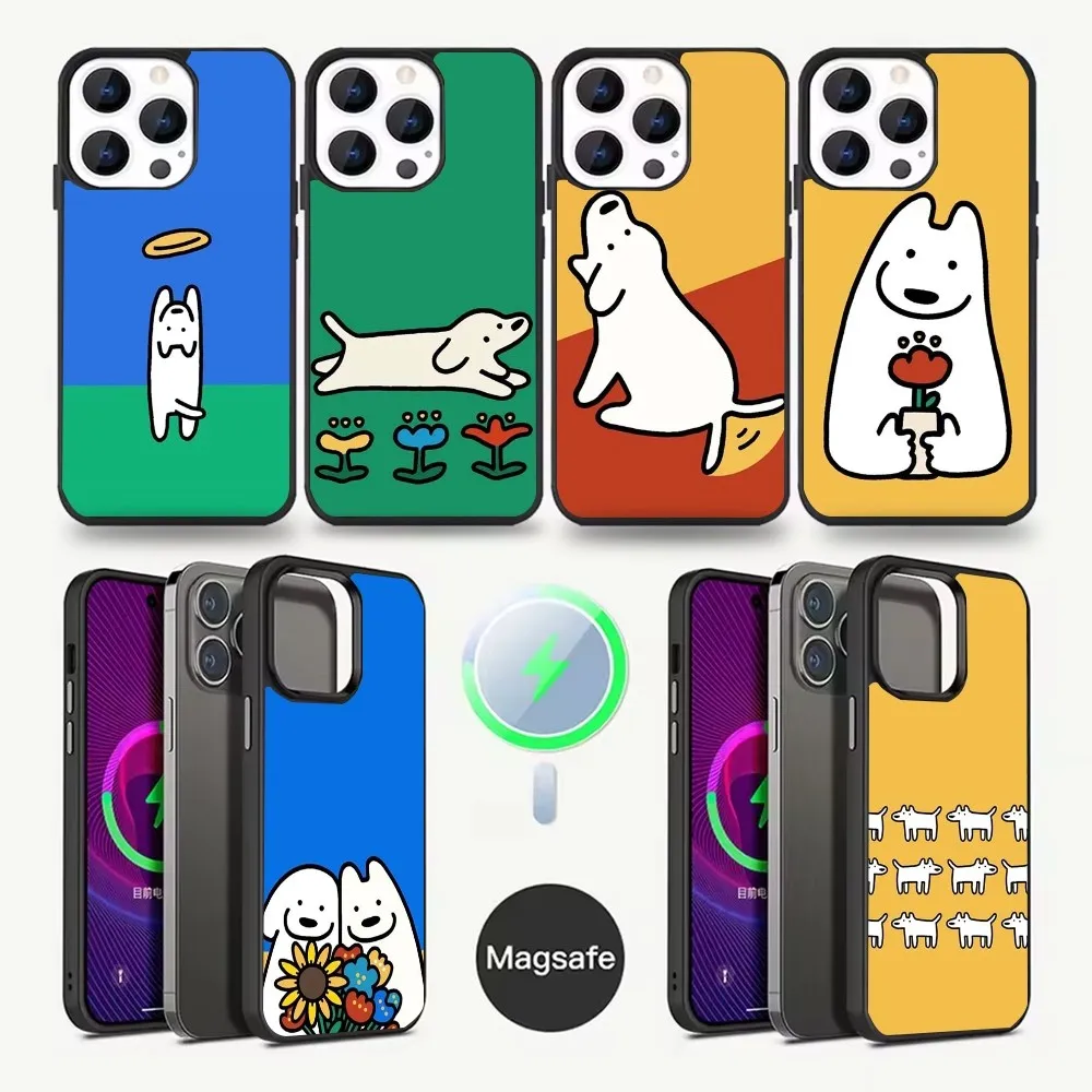 Cute Cartoon Dog Animal Phone Case For iPhone 16,15,14,13,12,11,Pro,Max,Plus,Mini,Magsafe,Magnetic Wireless Charging Case
Cute Cartoon Dog Animal Phone Case For iPhone 16,15,14,13,12,11,Pro,Max,Plus,Mini,Magsafe,Magnetic Wireless Charging Case