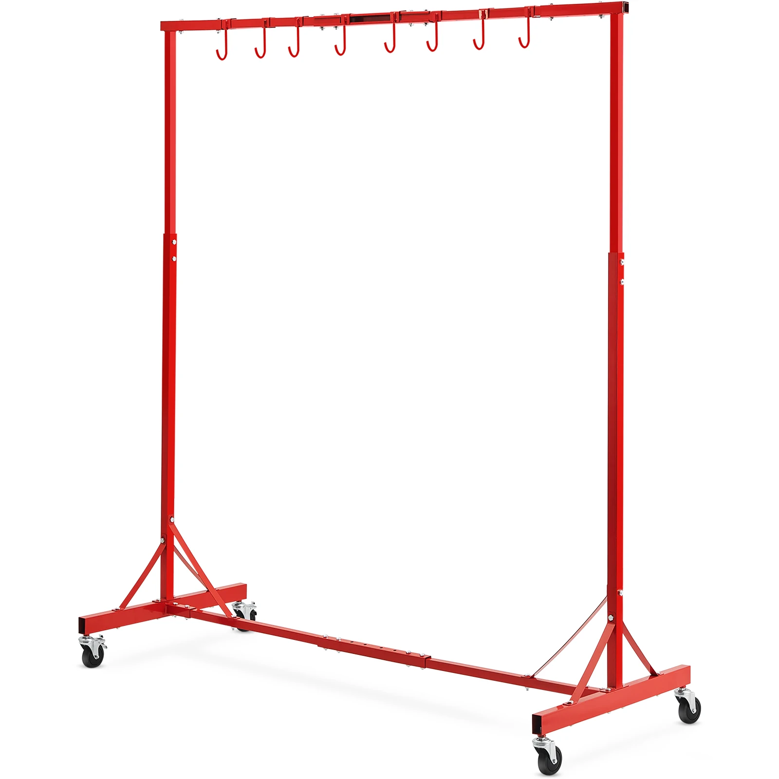 SucceBuy 66lbs Painting Drying Rack 8 Hooks Automotive Paint Auto Body Stand with 4 Swivel Wheels for Auto Repair Shops & Garage 
SucceBuy 66lbs Painting Drying Rack 8 Hooks Automotive Paint Auto Body Stand with 4 Swivel Wheels for Auto Repair Shops & Garage