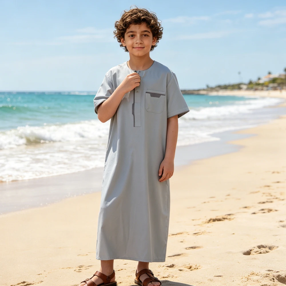 Saudi Arab Boys Long Robe Jubba Thobe Islam Cothing Children Kaftan Kids Abaya Muslim Dress Turkey Caftan Thoub Daffah Dishdasha
Saudi Arab Boys Long Robe Jubba Thobe Islam Cothing Children Kaftan Kids Abaya Muslim Dress Turkey Caftan Thoub Daffah Dishdasha